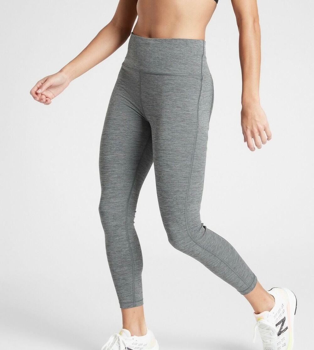 ATHLETA Ultimate Stash Pocket Tight Leggings Gray Small S
